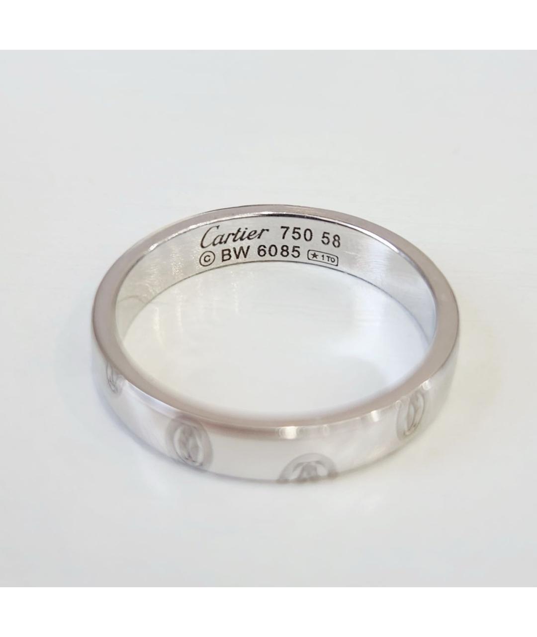 CARTIER Серебряное кольцо из белого золота, фото 6