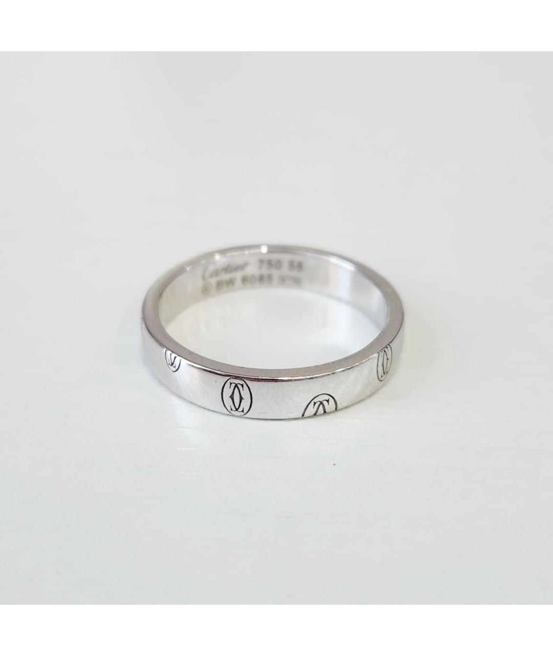 CARTIER Серебряное кольцо из белого золота, фото 2