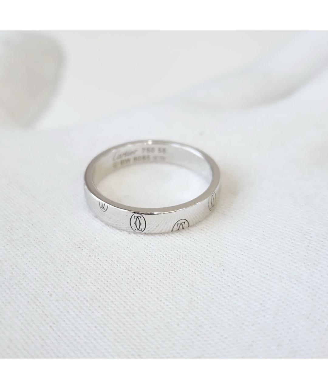 CARTIER Серебряное кольцо из белого золота, фото 4