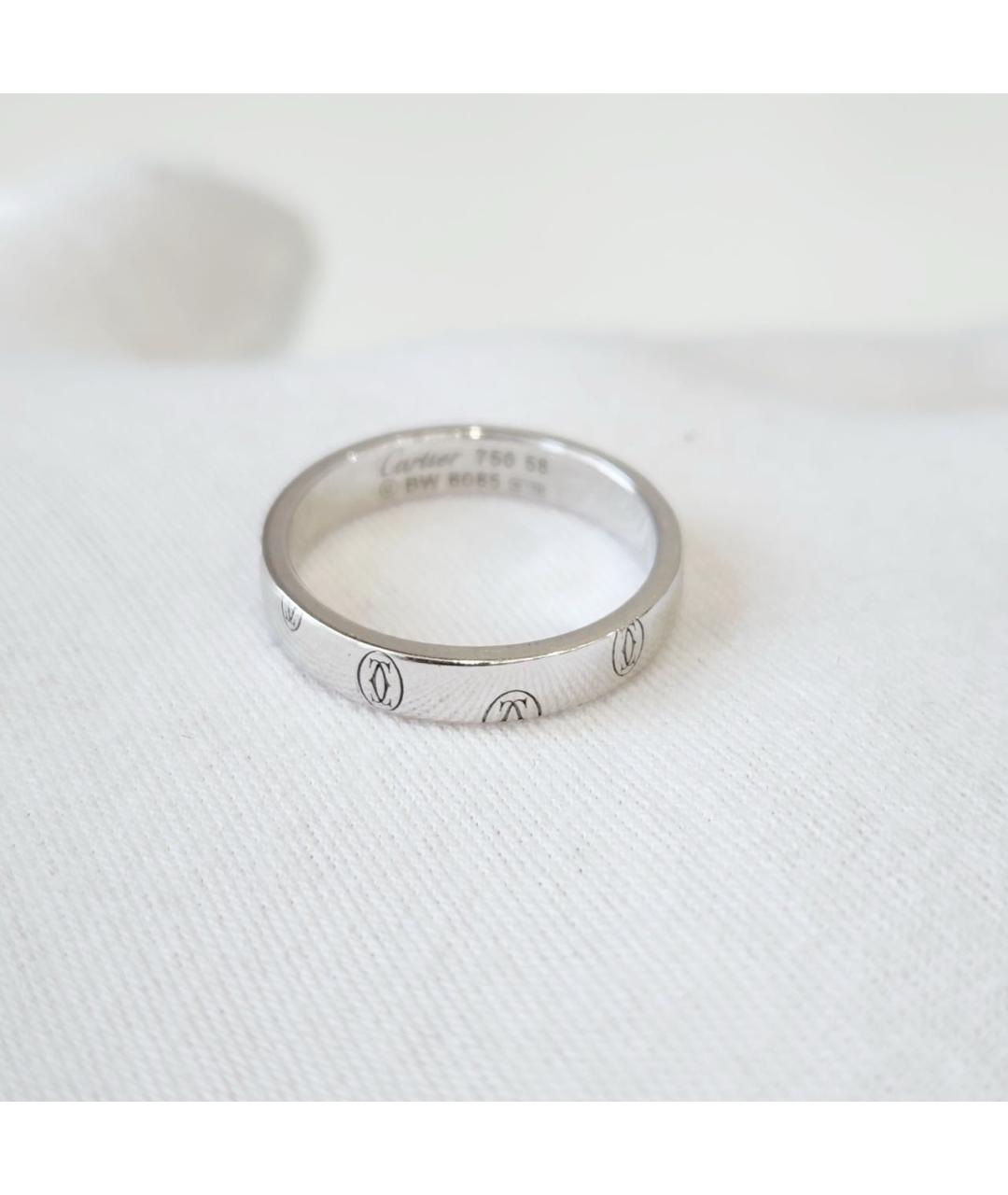 CARTIER Серебряное кольцо из белого золота, фото 5