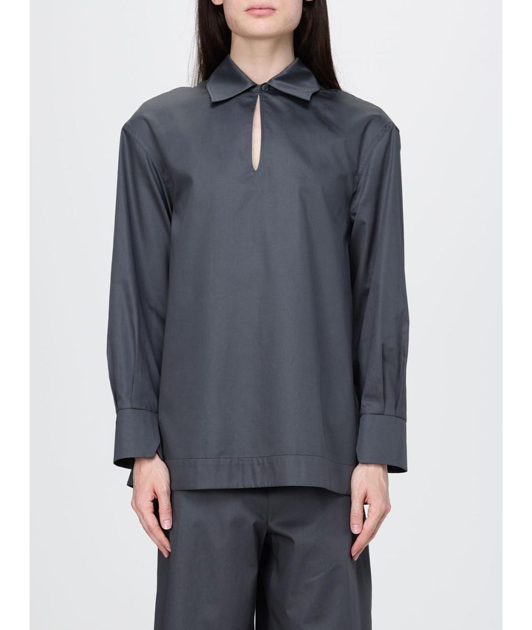 MAX MARA Хлопковая рубашка, фото 6