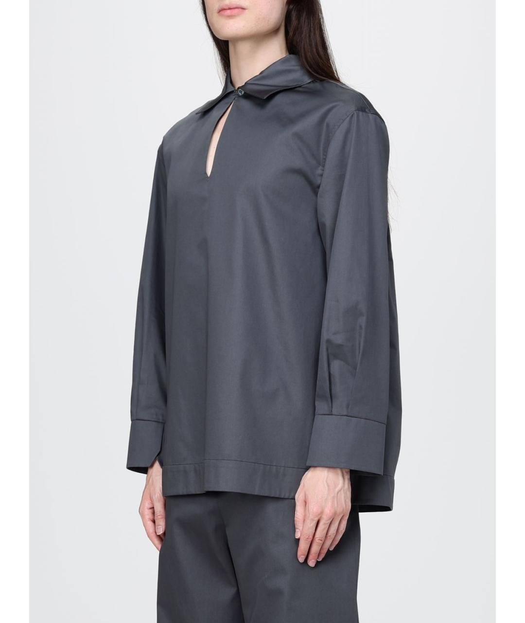 MAX MARA Хлопковая рубашка, фото 4