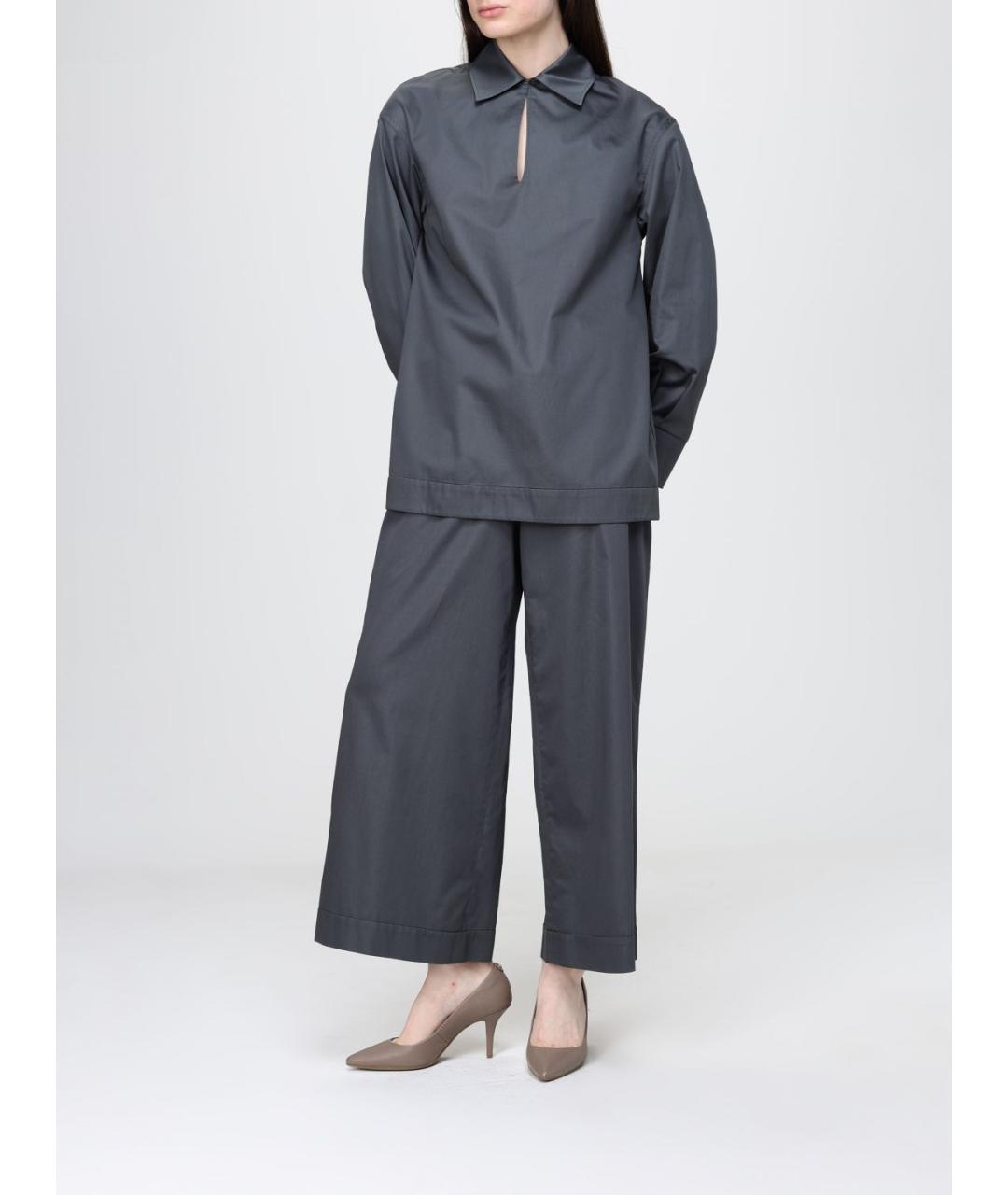 MAX MARA Хлопковая рубашка, фото 2