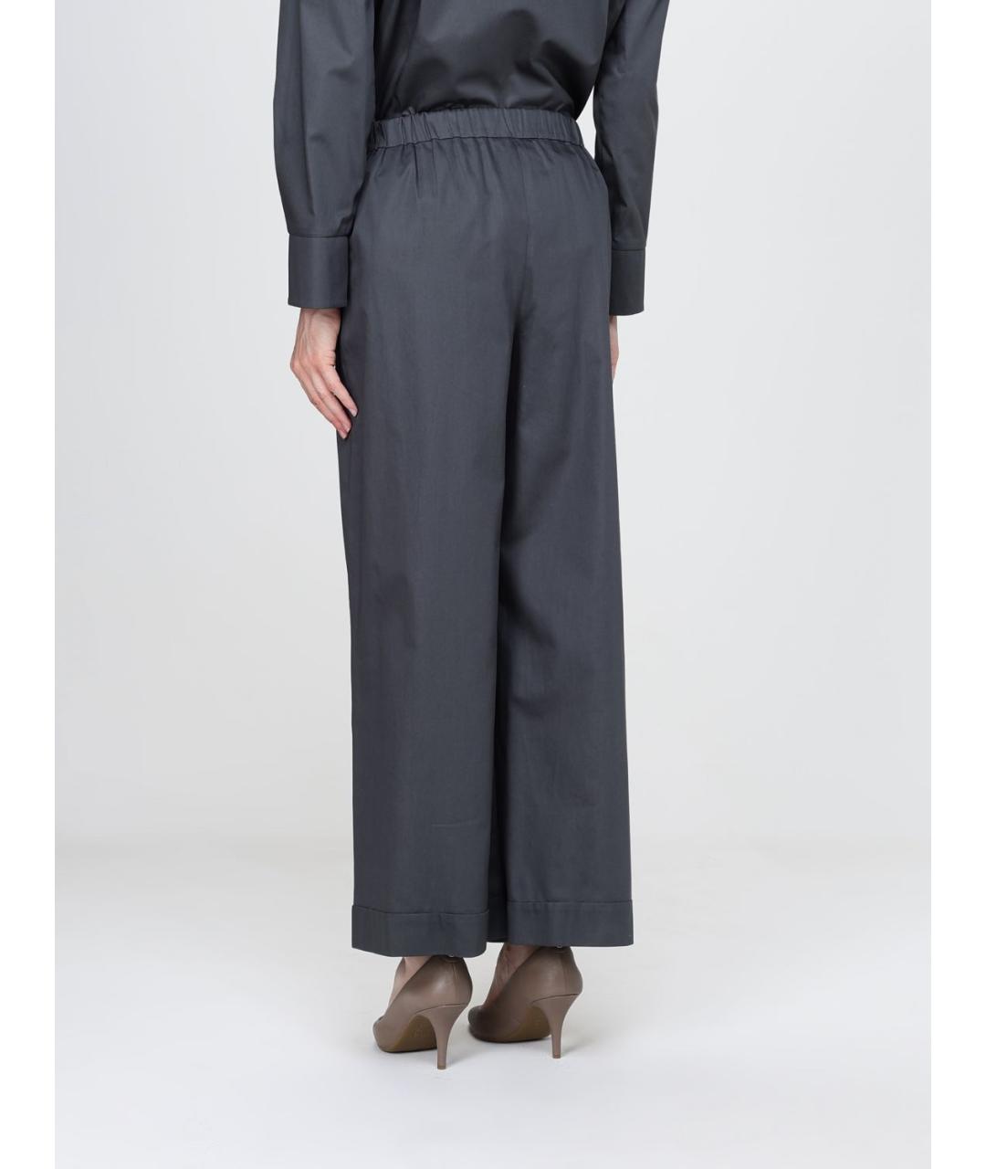 MAX MARA Хлопковые прямые брюки, фото 3