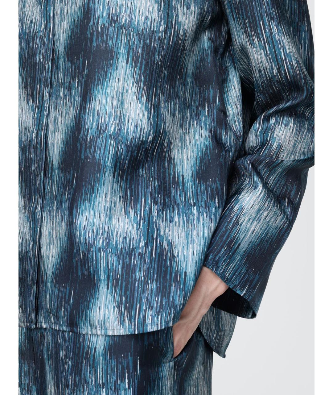 MAX MARA Синяя рубашка, фото 5