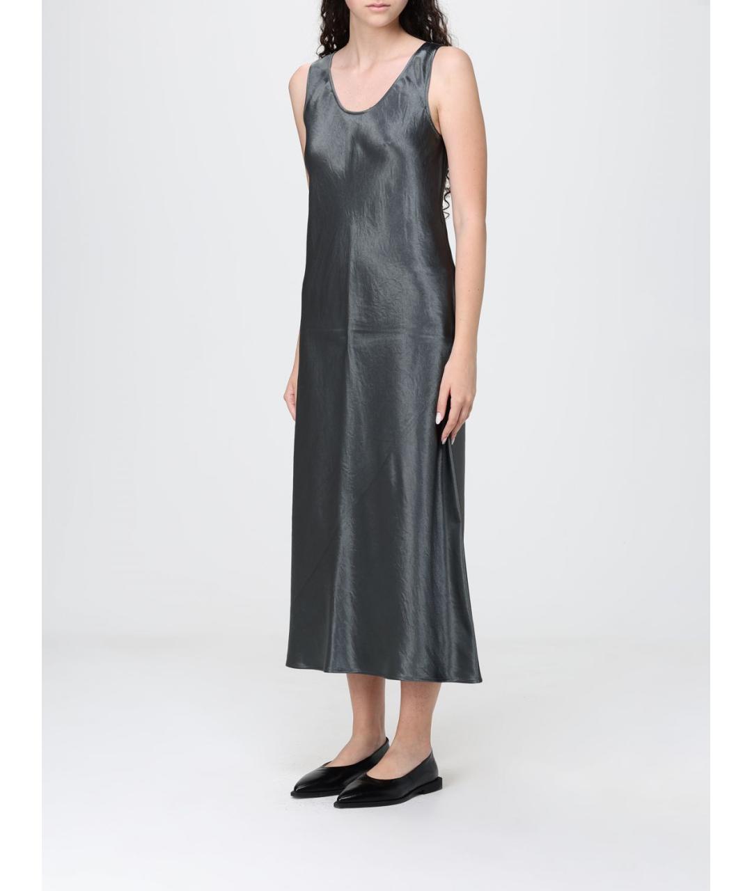 MAX MARA Серое повседневное платье, фото 3