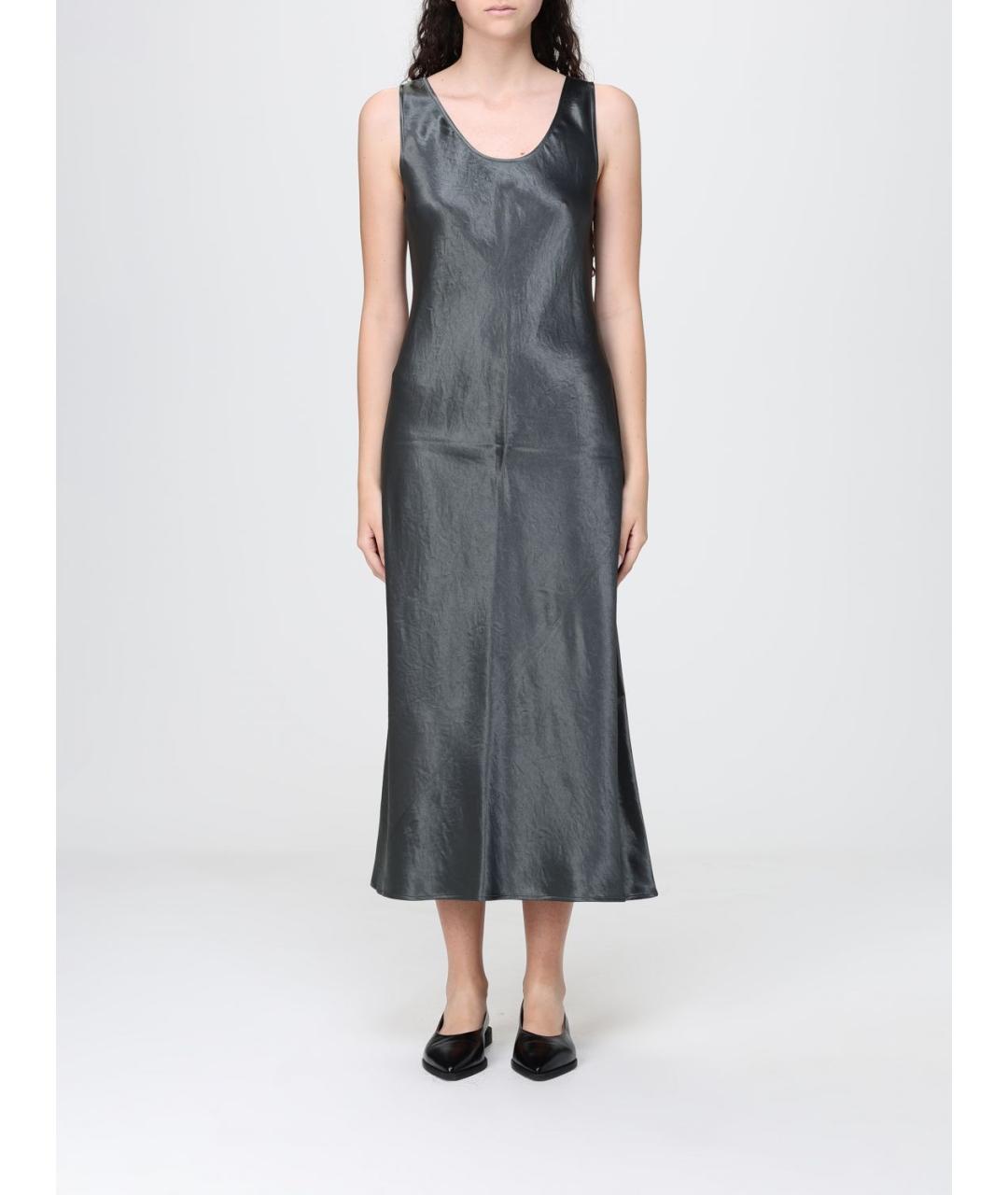 MAX MARA Серое повседневное платье, фото 5