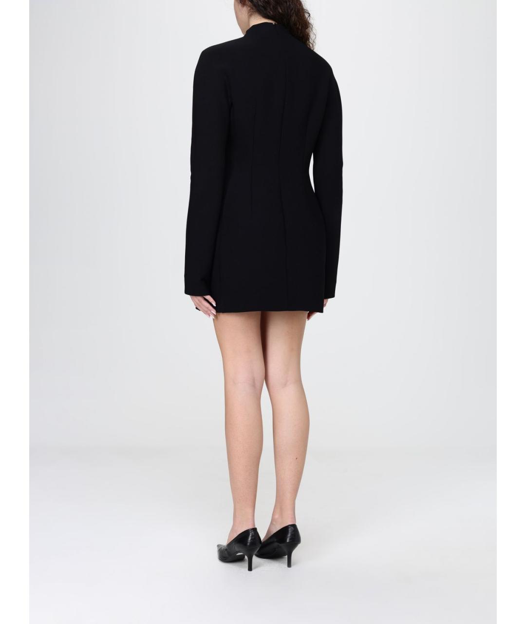 SPORTMAX Черное повседневное платье, фото 2