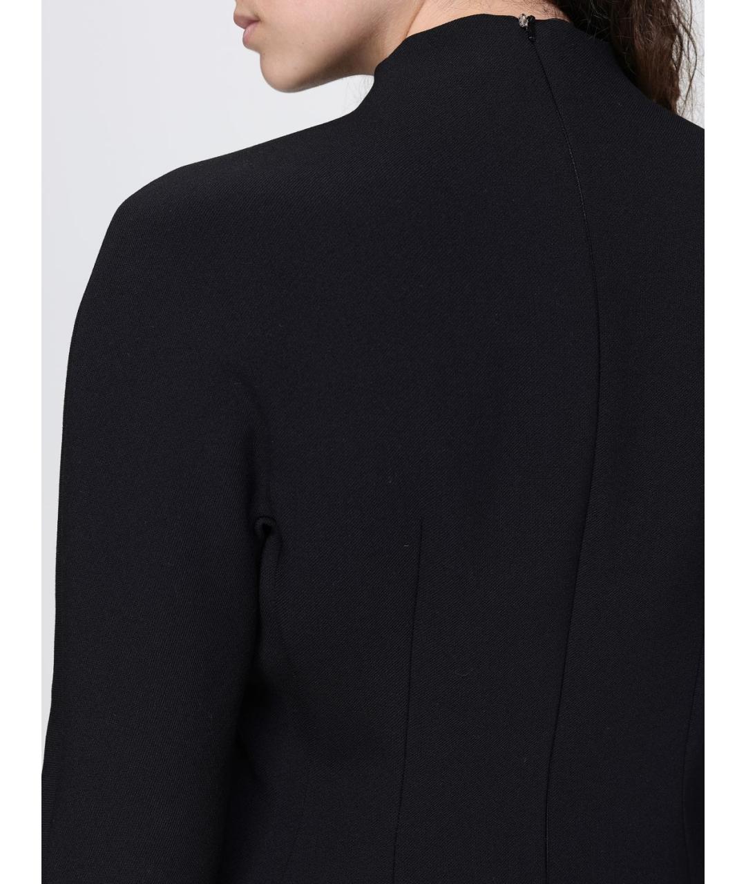 SPORTMAX Черное повседневное платье, фото 3