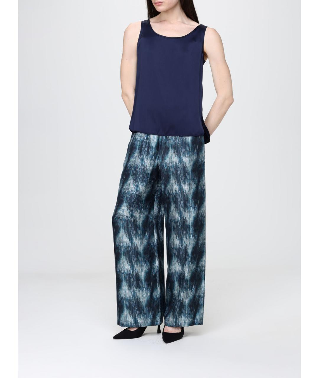 MAX MARA Синяя майка, фото 2