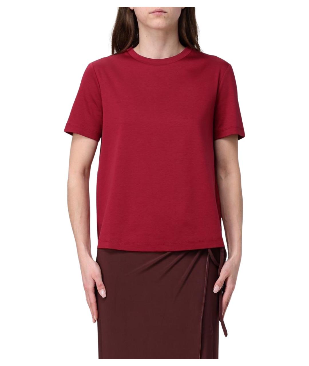 MAX MARA Красная футболка, фото 1