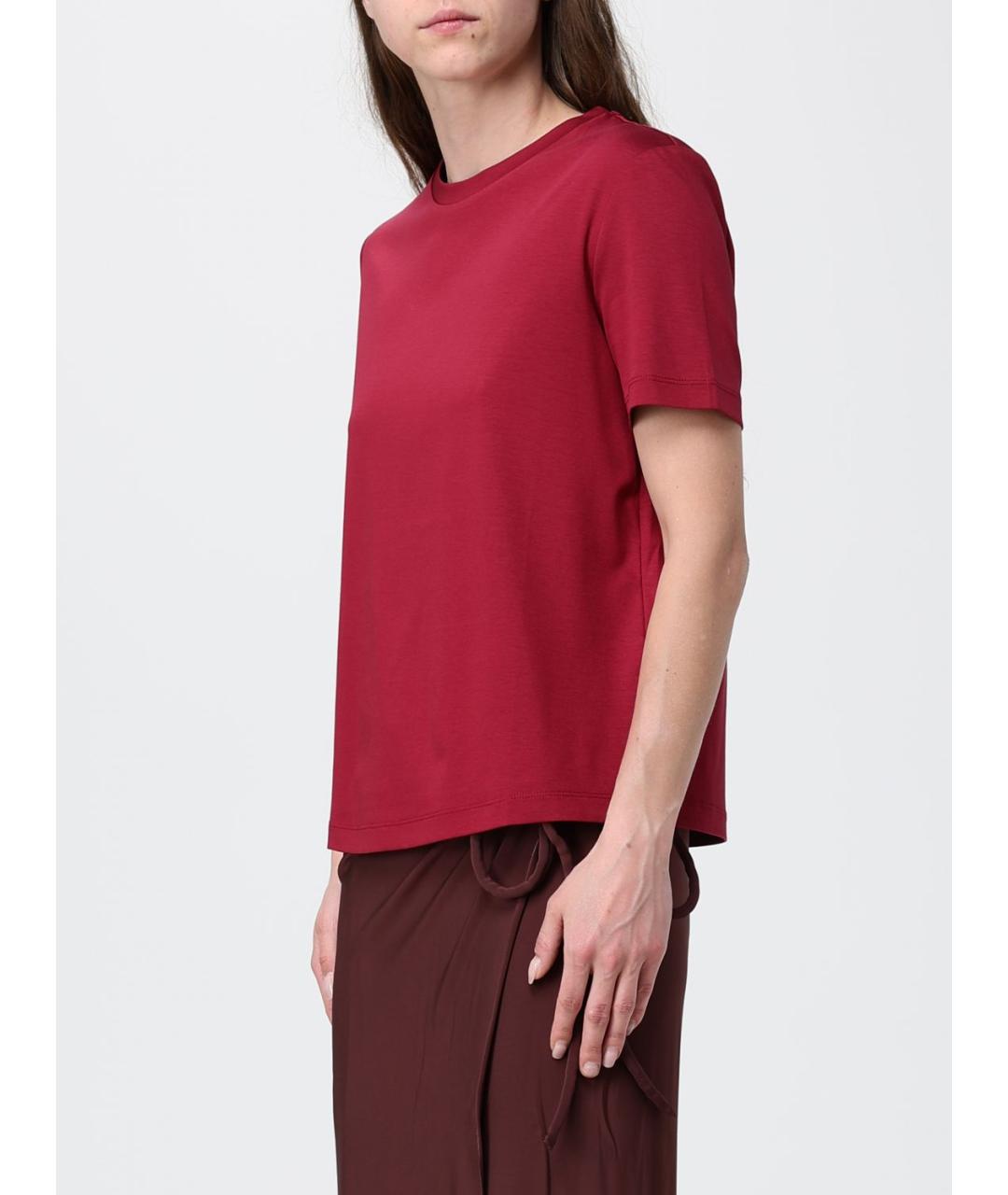 MAX MARA Красная футболка, фото 3