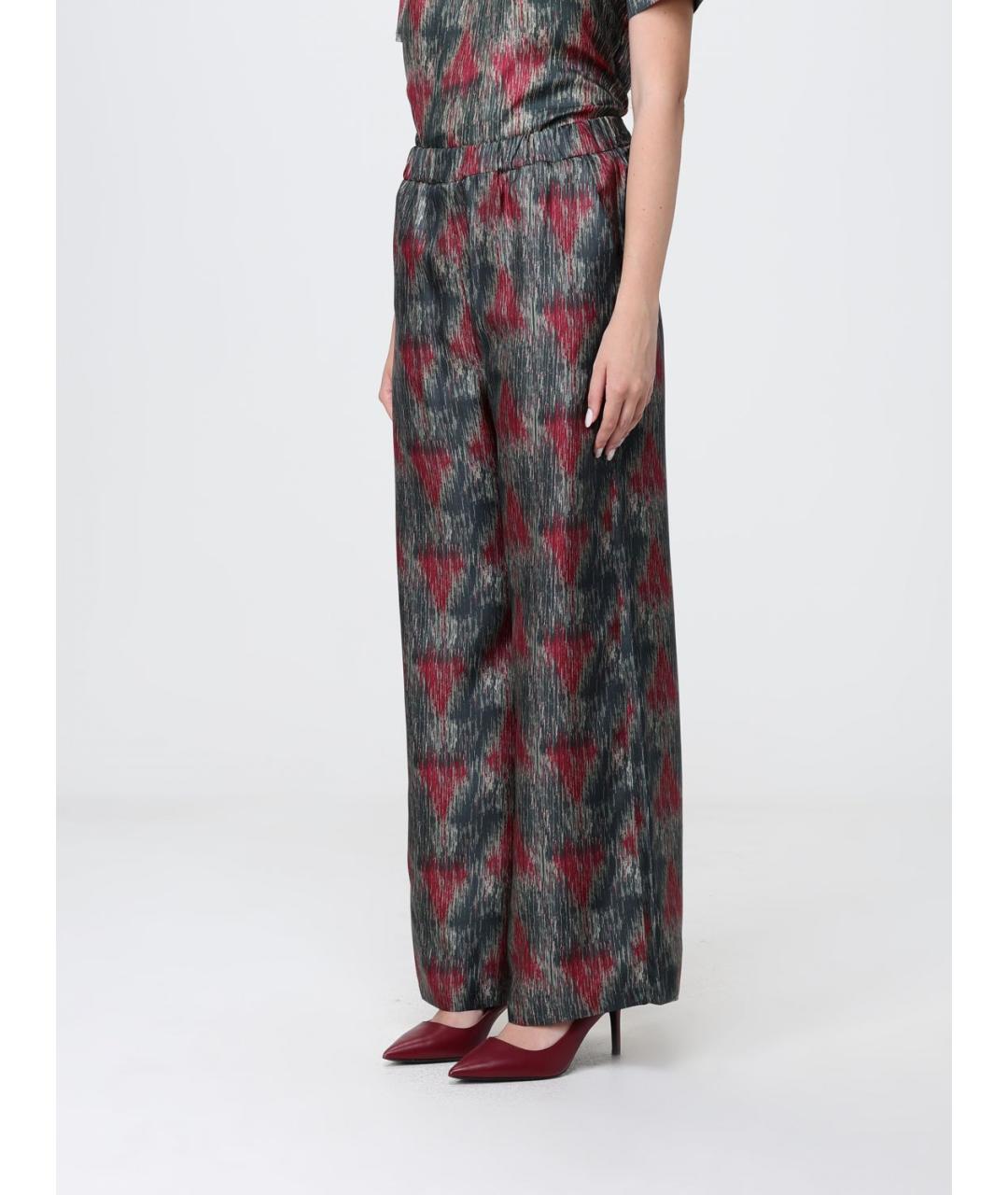MAX MARA Мульти прямые брюки, фото 4