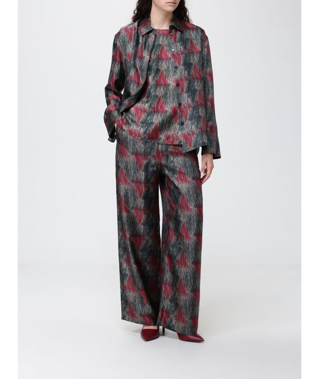 MAX MARA Мульти прямые брюки, фото 2