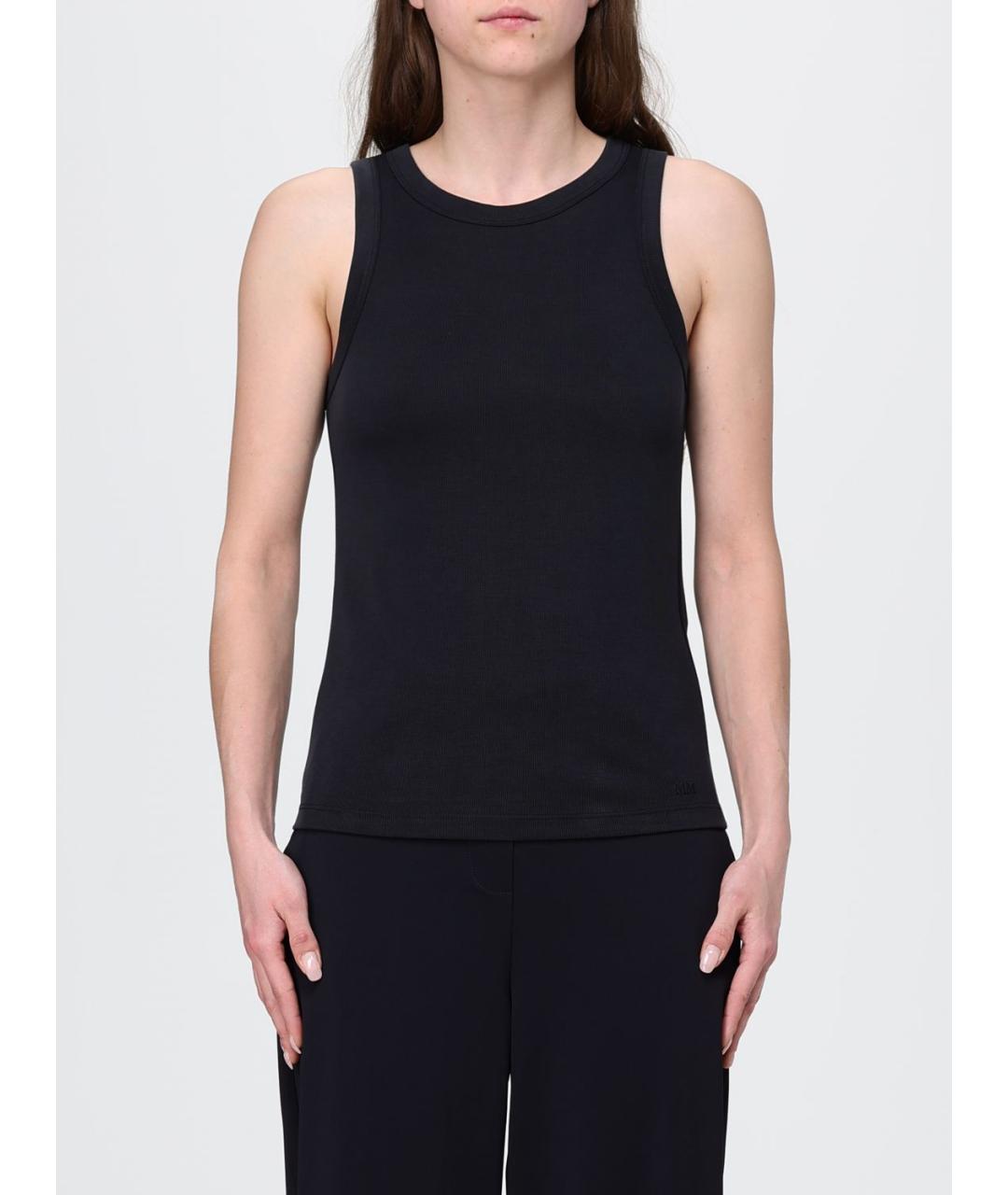 MAX MARA Черная майка, фото 5