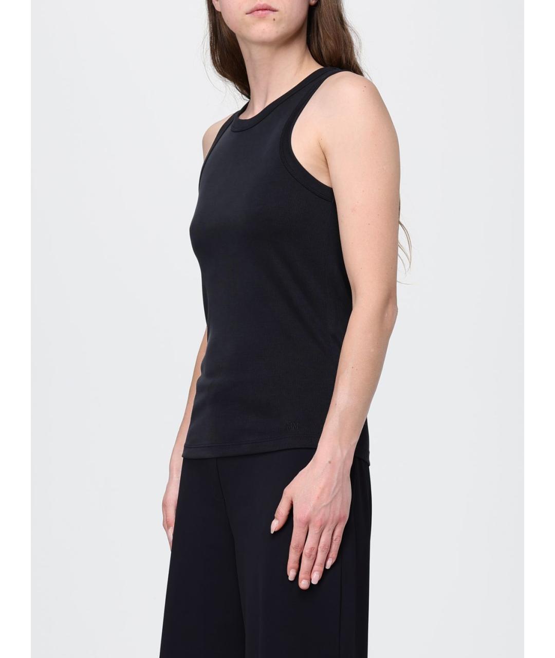 MAX MARA Черная майка, фото 3