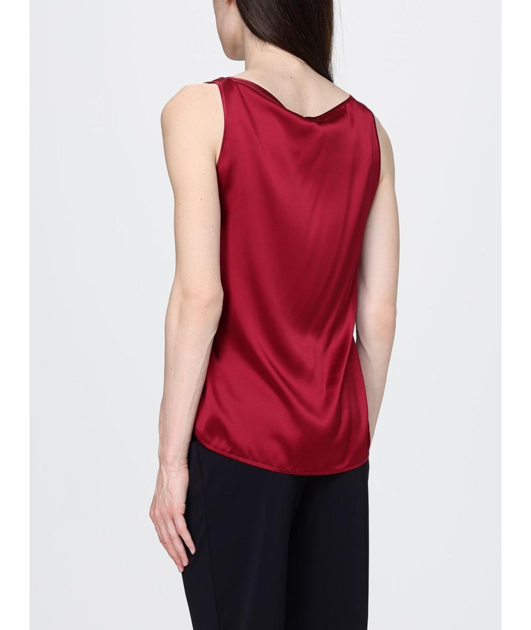MAX MARA Красная майка, фото 3