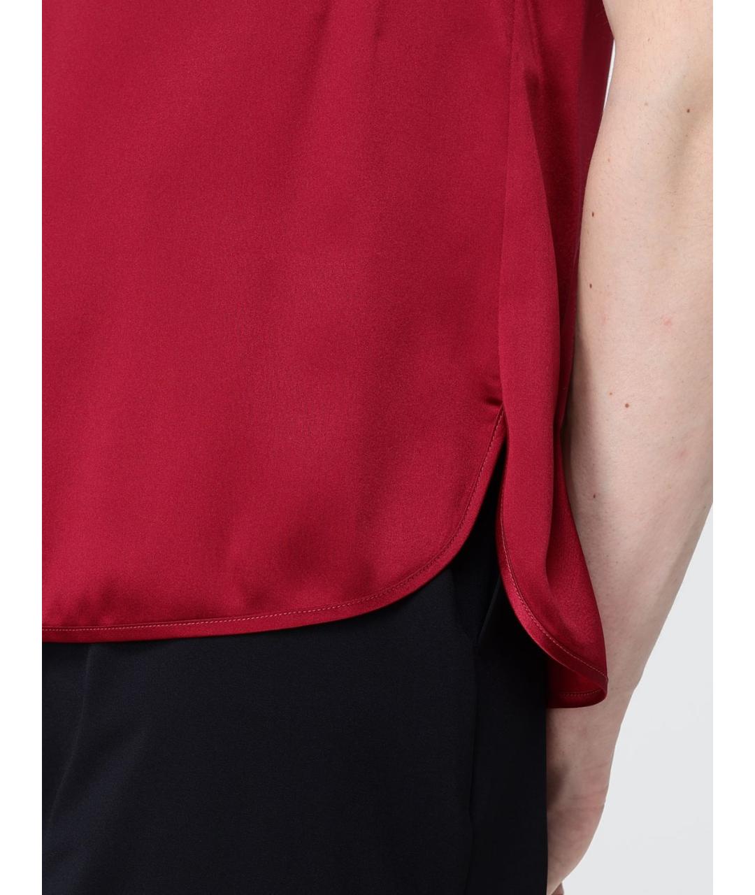 MAX MARA Красная майка, фото 4