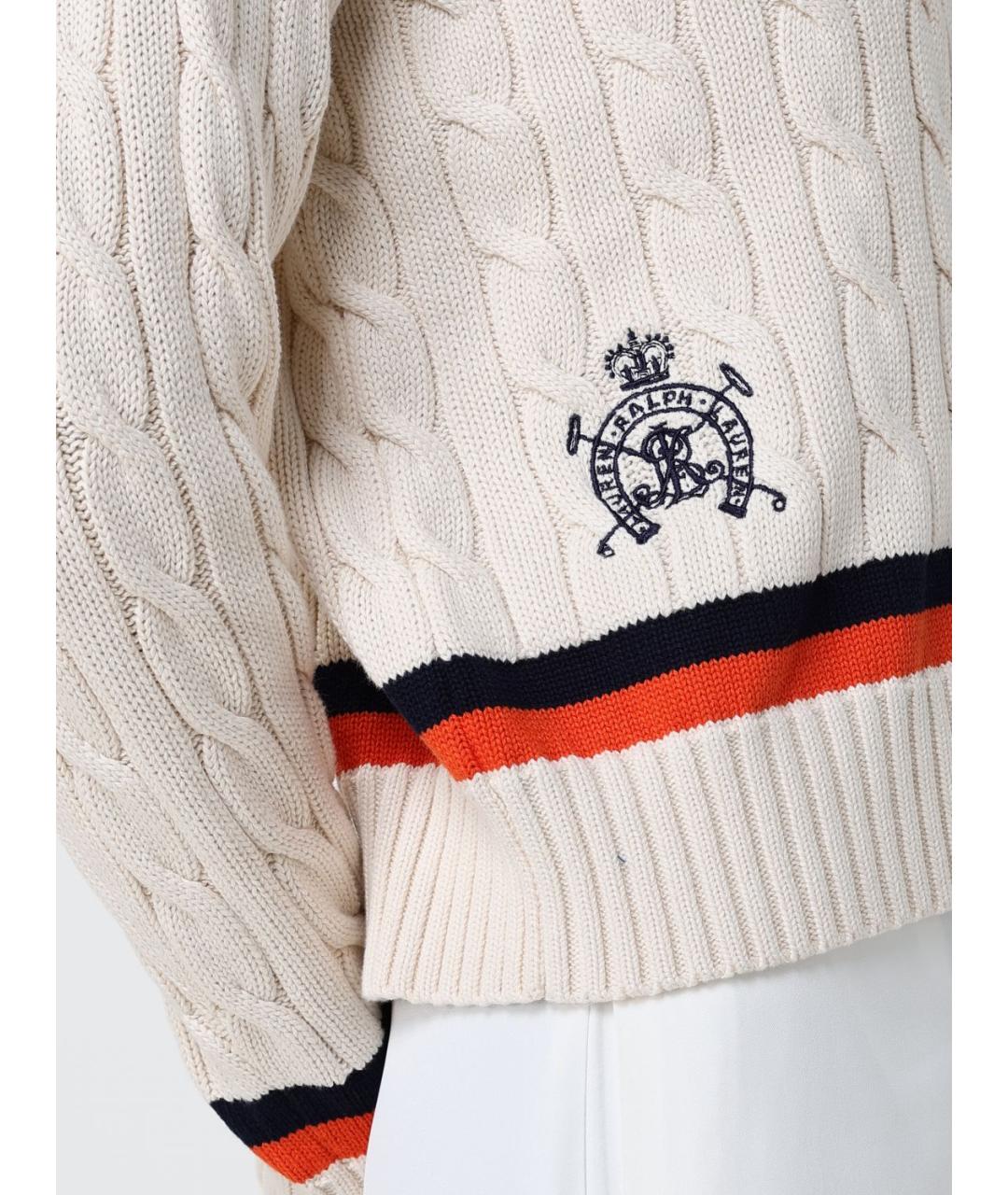 RALPH LAUREN Бежевый джемпер / свитер, фото 3