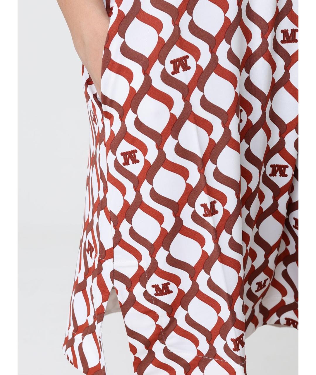 MAX MARA Оранжевое повседневное платье, фото 3