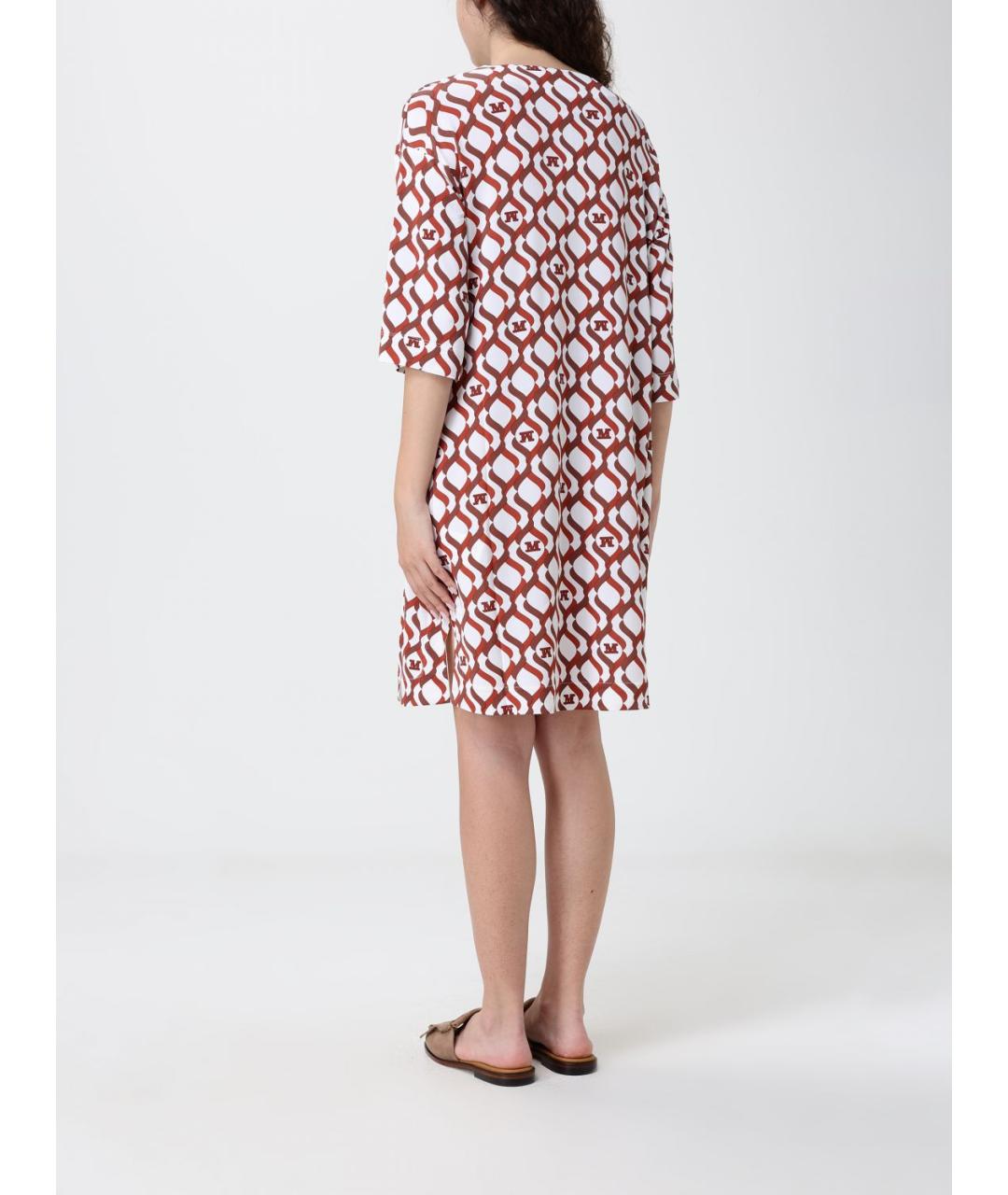 MAX MARA Оранжевое повседневное платье, фото 2