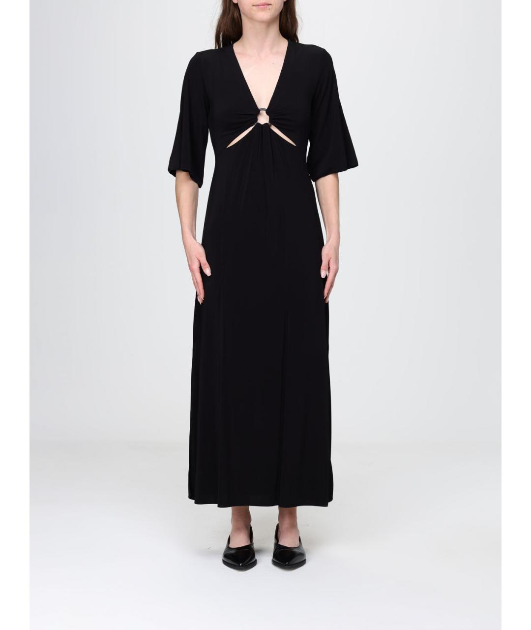 MAX MARA Черное повседневное платье, фото 4
