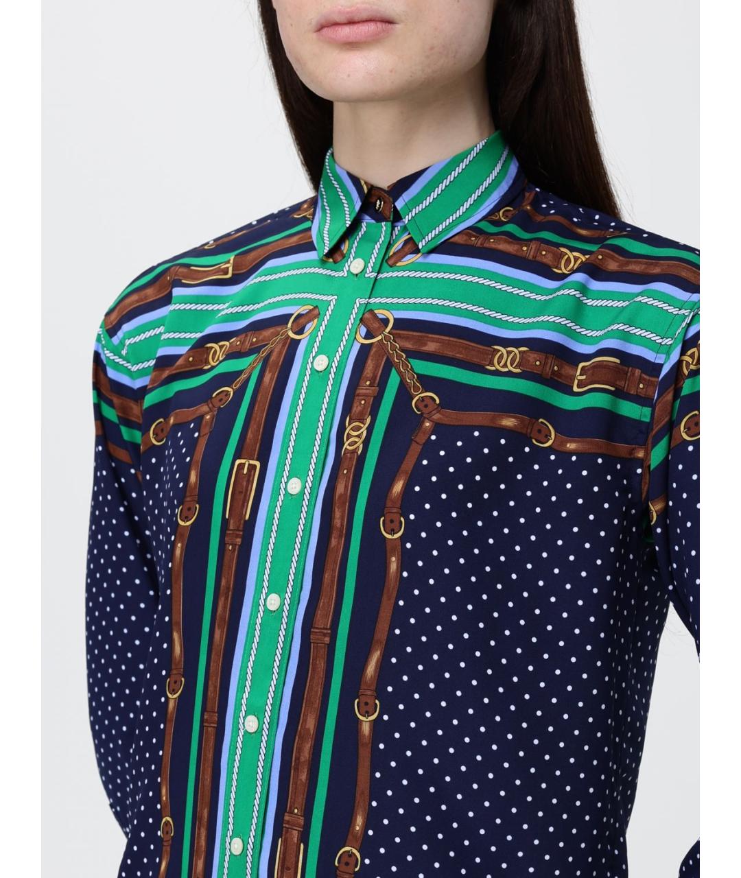 RALPH LAUREN Мульти полиэстеровая рубашка, фото 3
