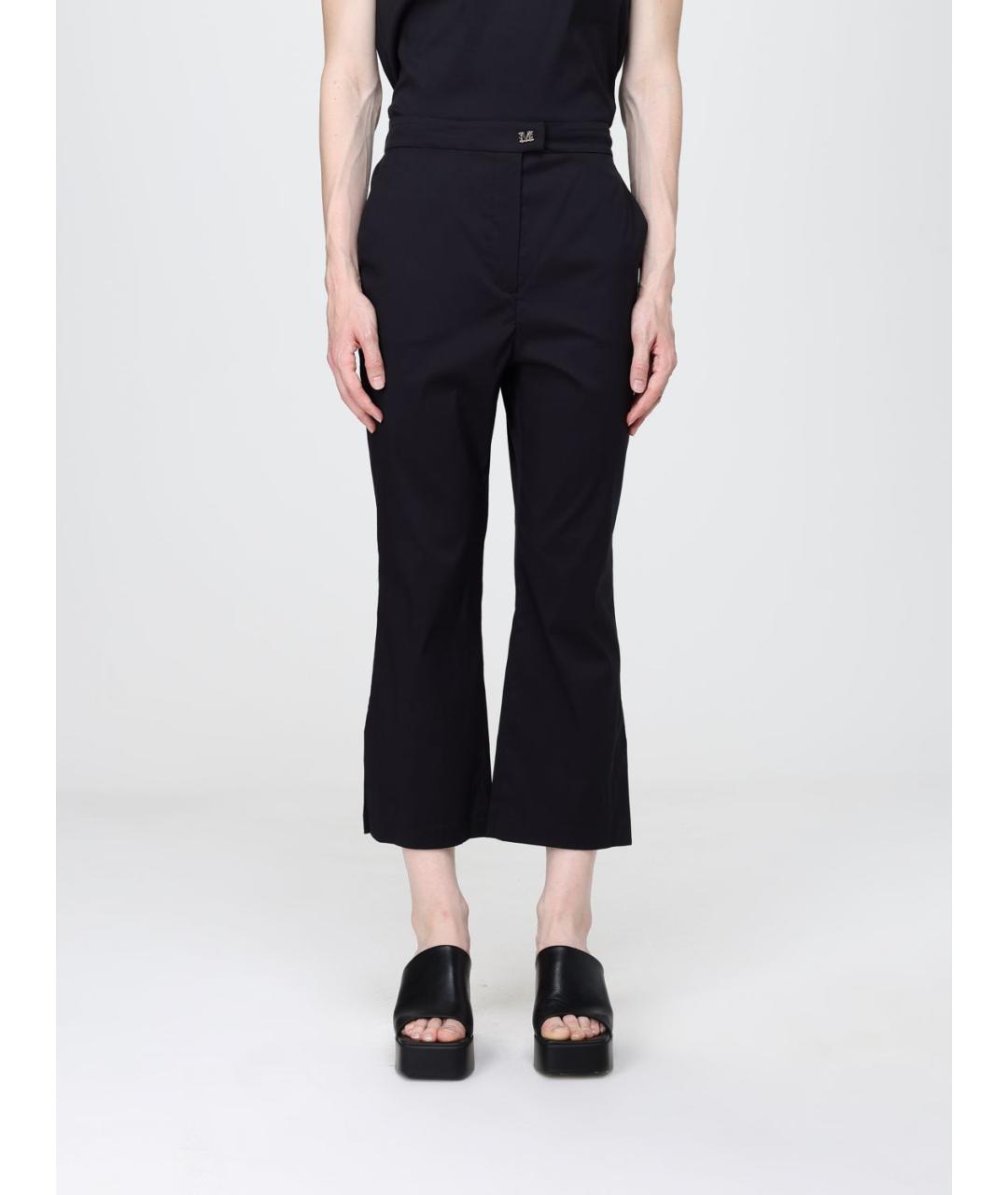 MAX MARA Черные прямые брюки, фото 5