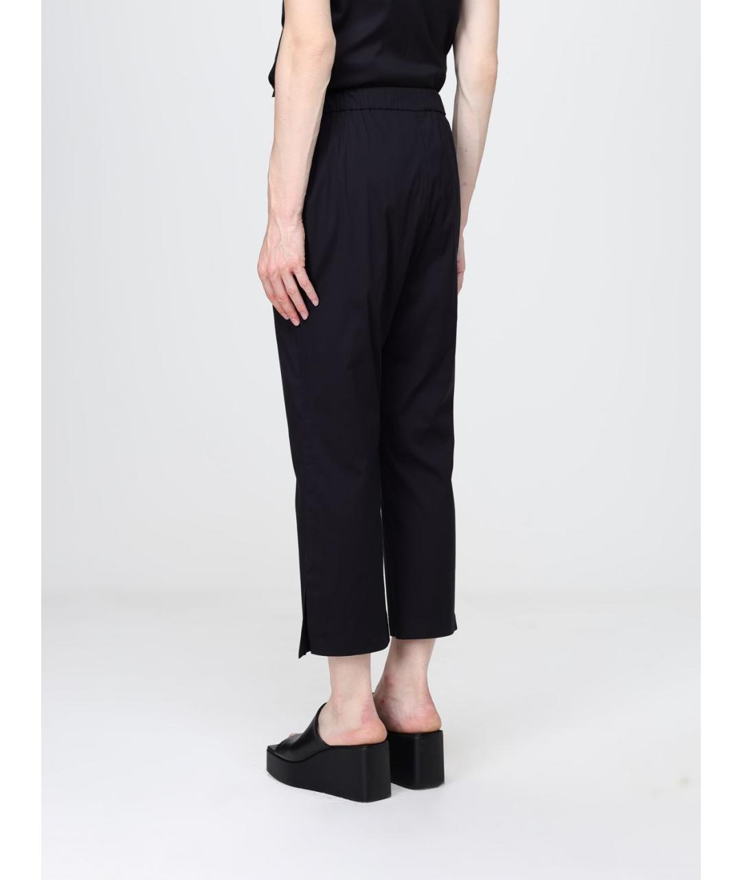 MAX MARA Черные прямые брюки, фото 3