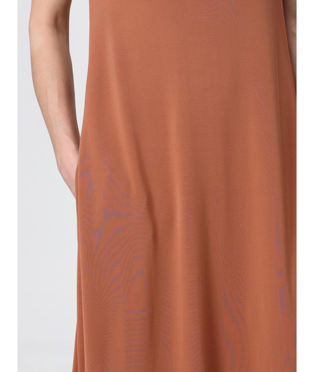 MAX MARA Оранжевое повседневное платье, фото 4