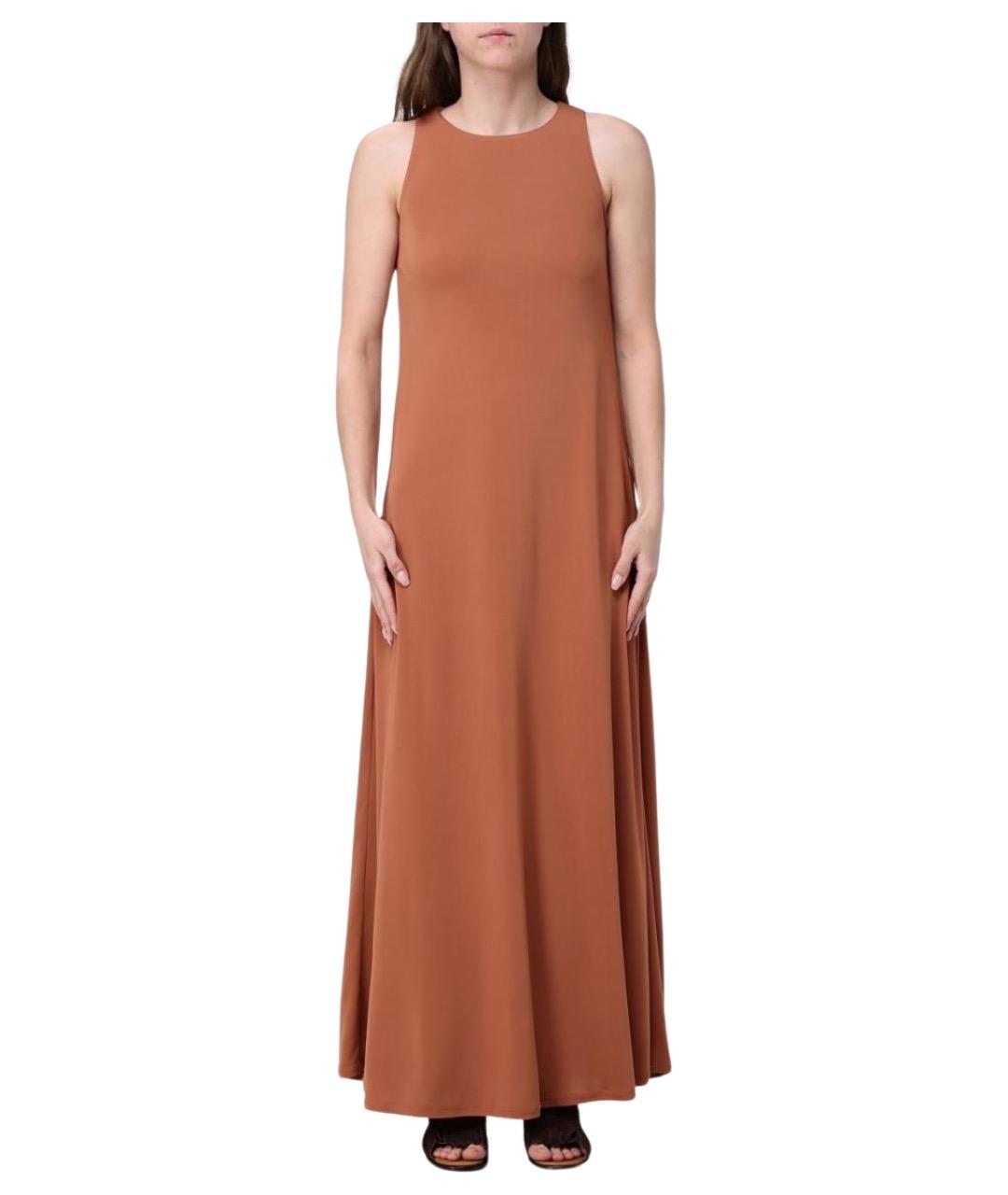 MAX MARA Оранжевое повседневное платье, фото 1