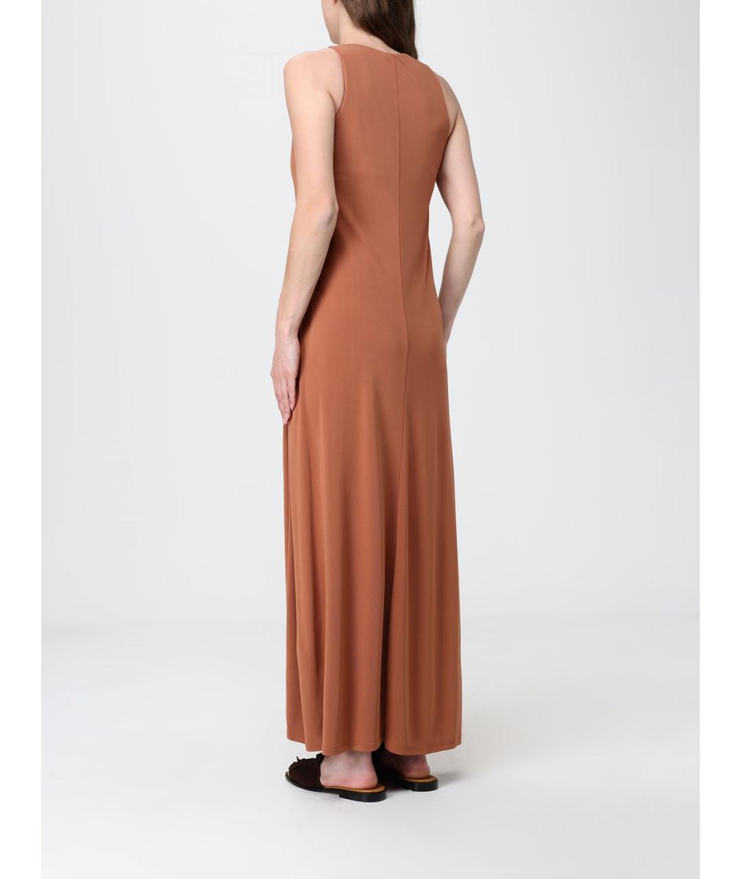MAX MARA Оранжевое повседневное платье, фото 2