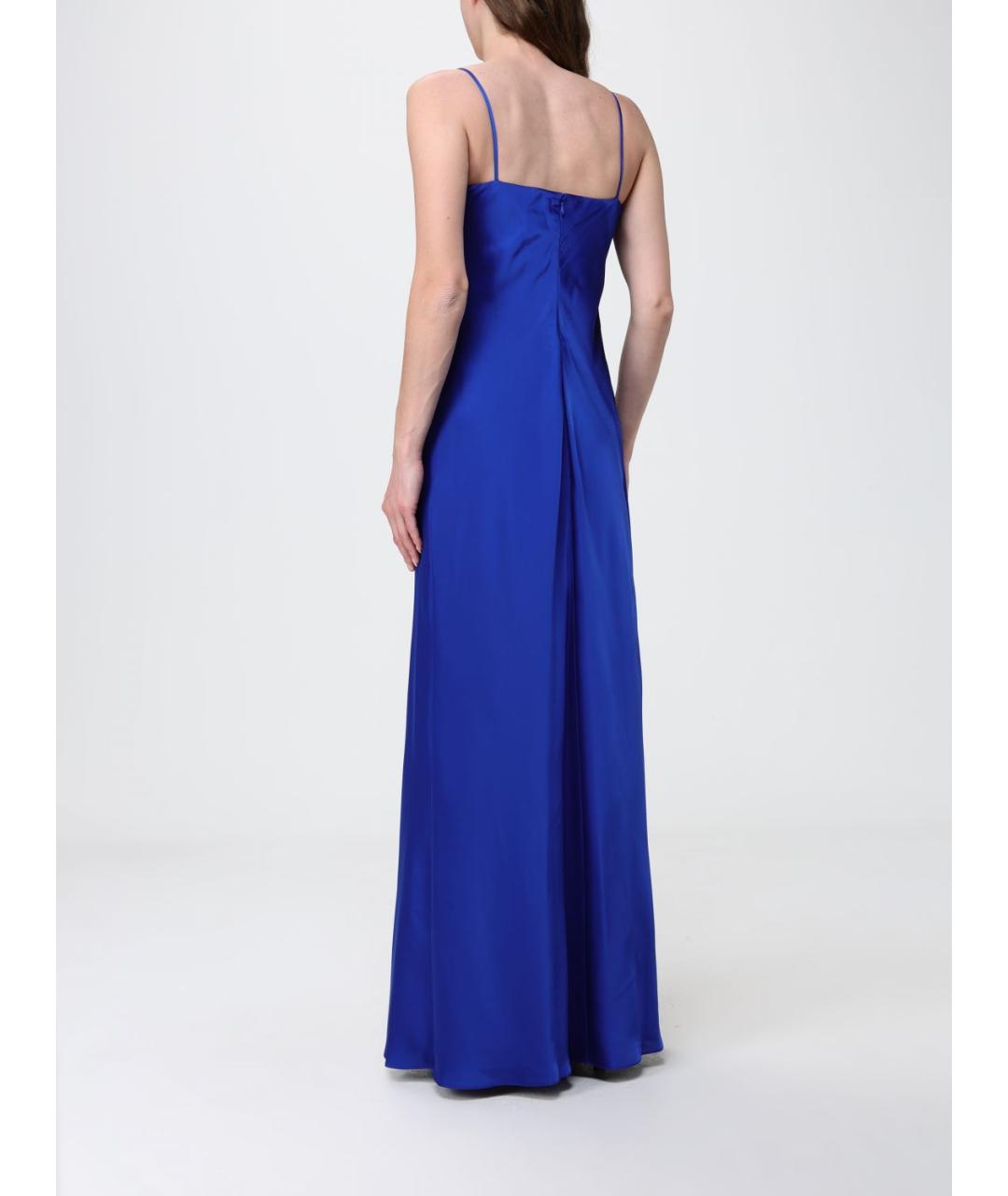 RALPH LAUREN Синее повседневное платье, фото 2
