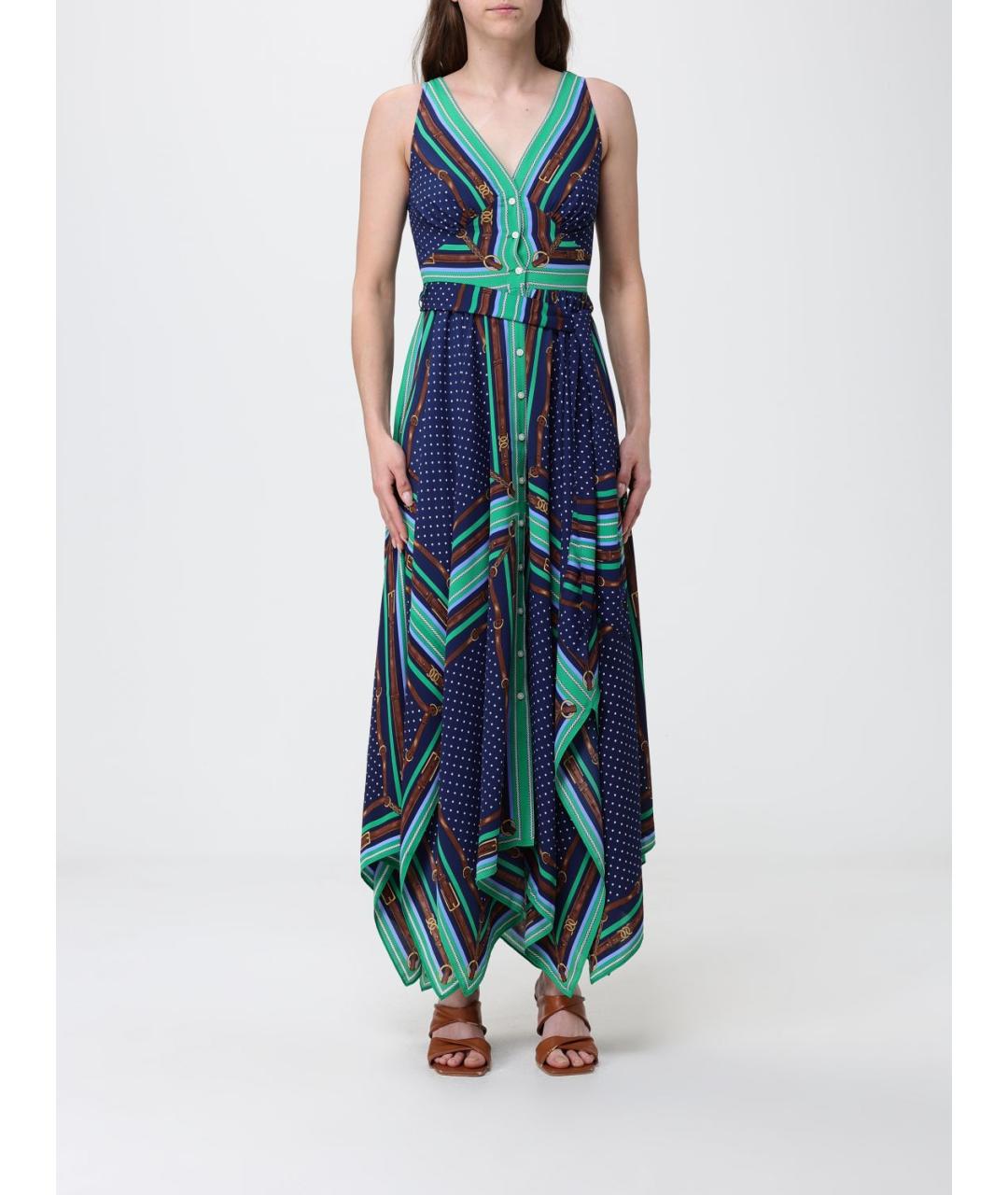 RALPH LAUREN Мульти повседневное платье, фото 4