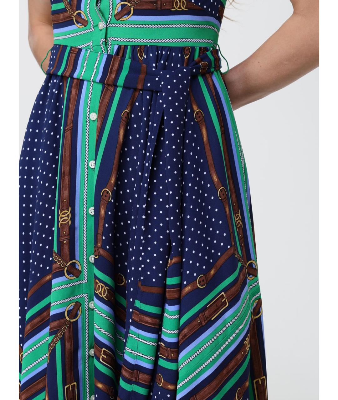 RALPH LAUREN Мульти повседневное платье, фото 3