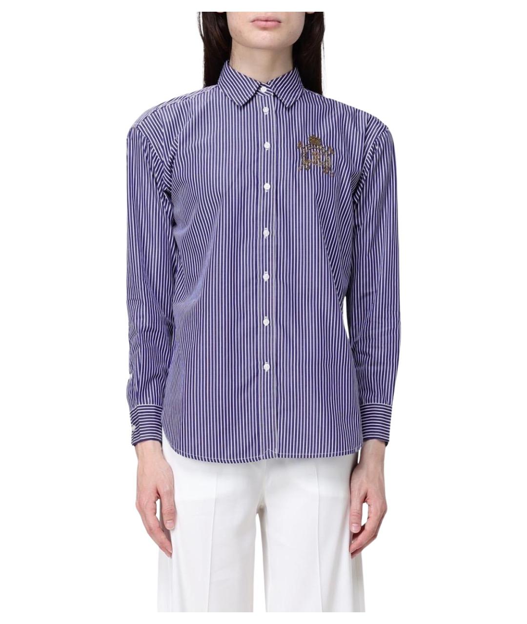RALPH LAUREN Синяя рубашка, фото 1