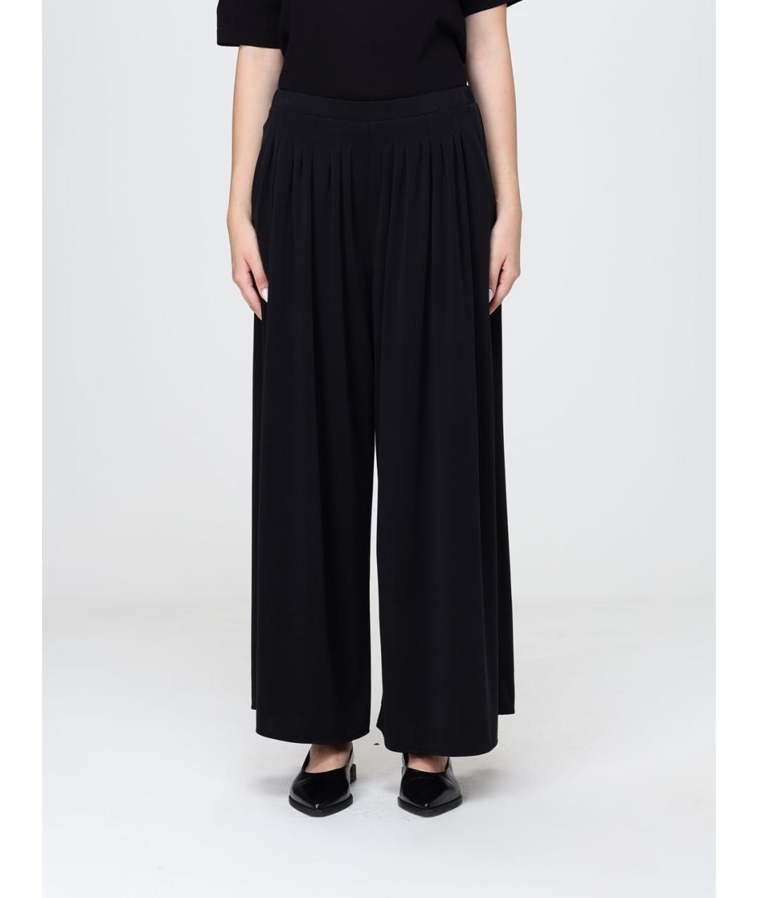 MAX MARA Черные прямые брюки, фото 6