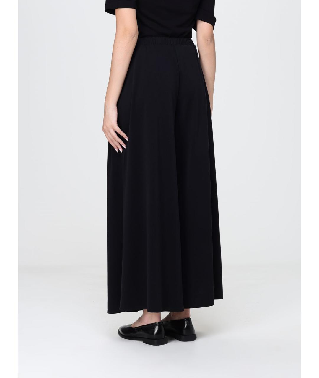 MAX MARA Черные прямые брюки, фото 3