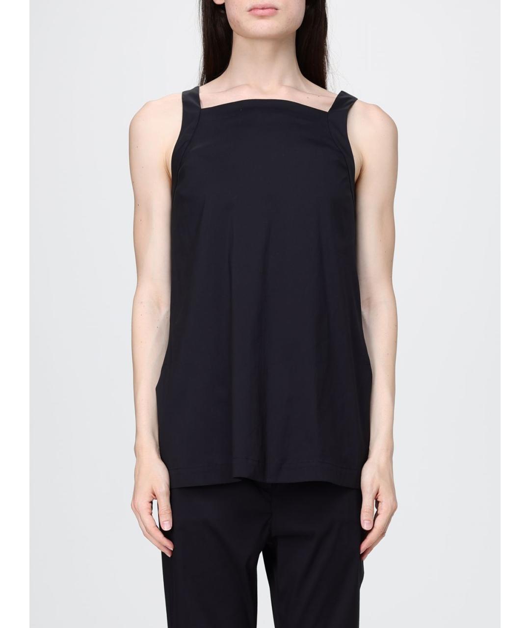 MAX MARA Черная майка, фото 5