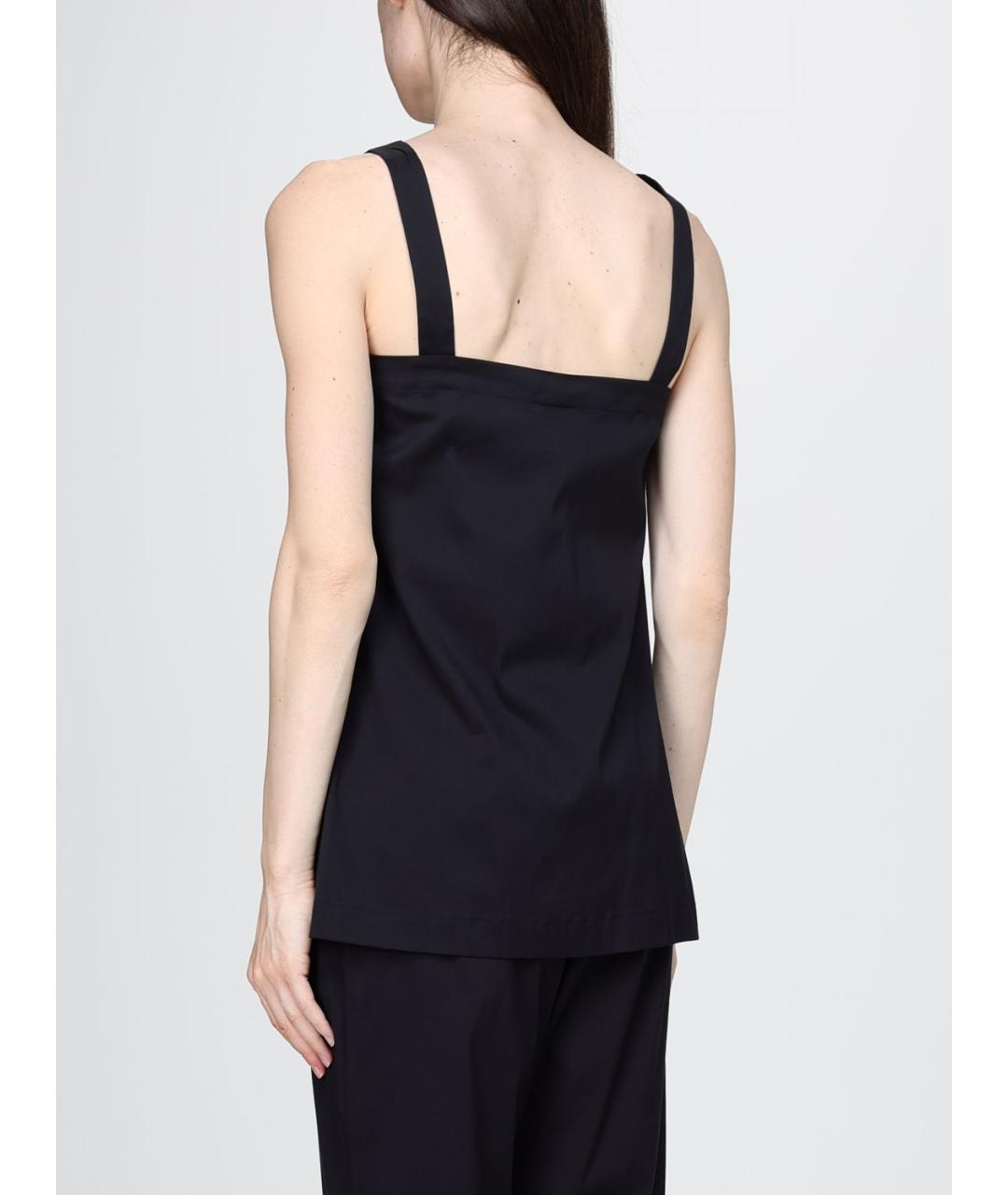 MAX MARA Черная майка, фото 3
