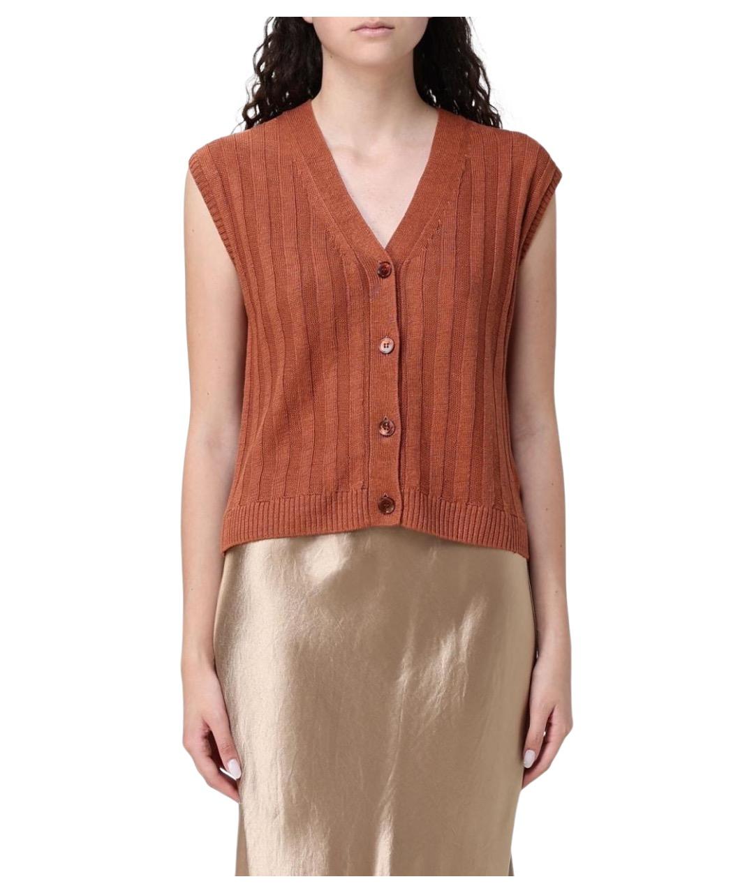 MAX MARA Оранжевая жилетка, фото 1
