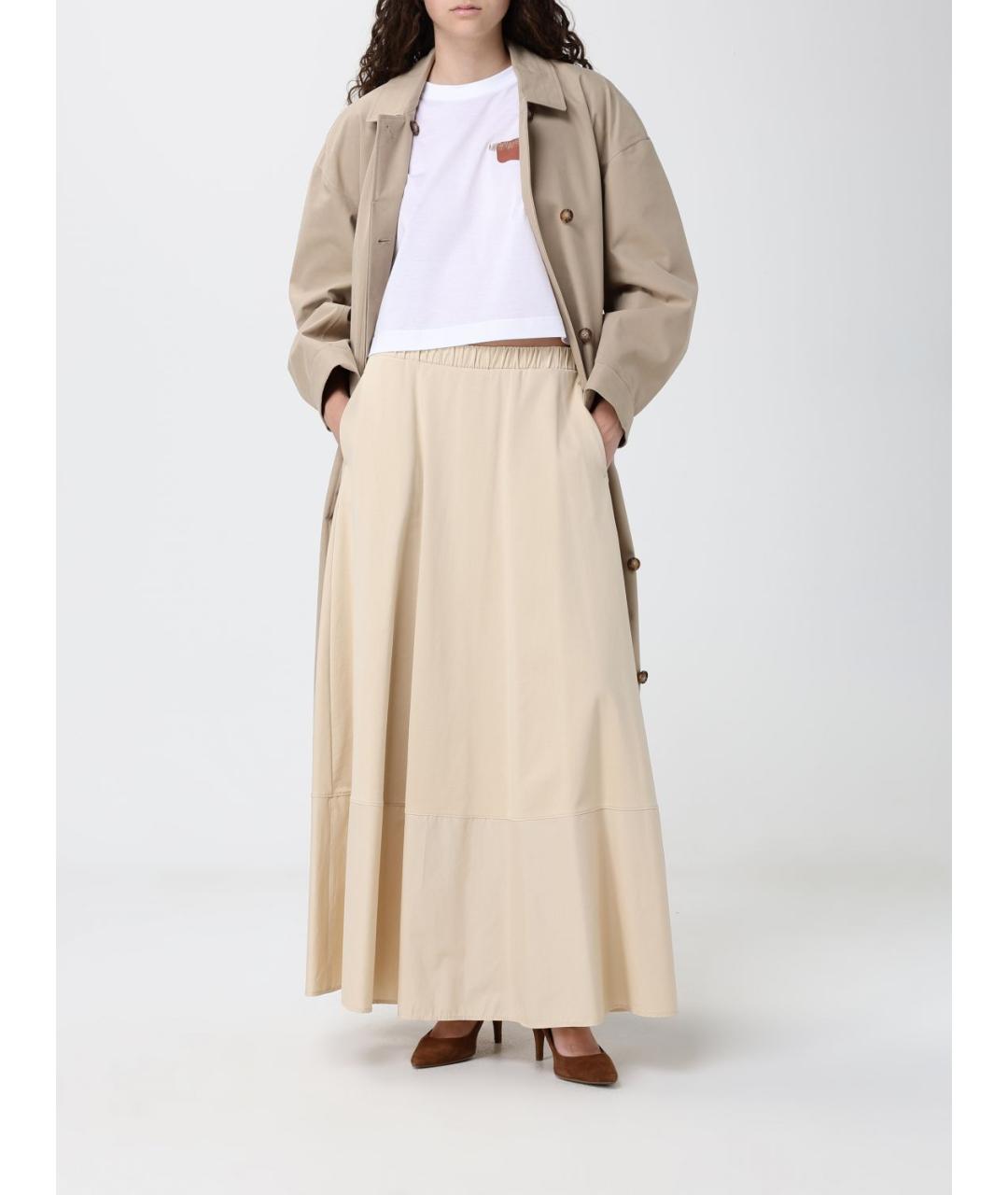 MAX MARA Бежевый тренч/плащ, фото 2