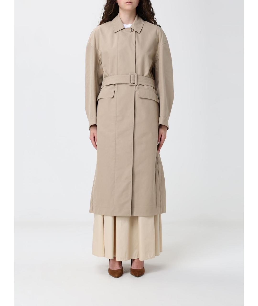MAX MARA Бежевый тренч/плащ, фото 6