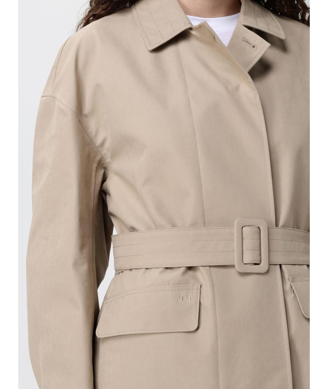 MAX MARA Бежевый тренч/плащ, фото 5