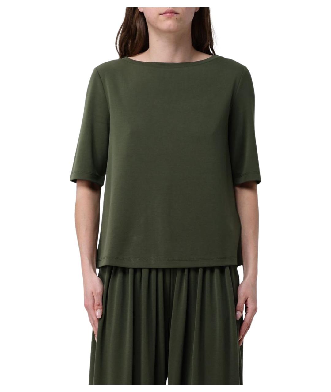 MAX MARA Зеленая футболка, фото 1