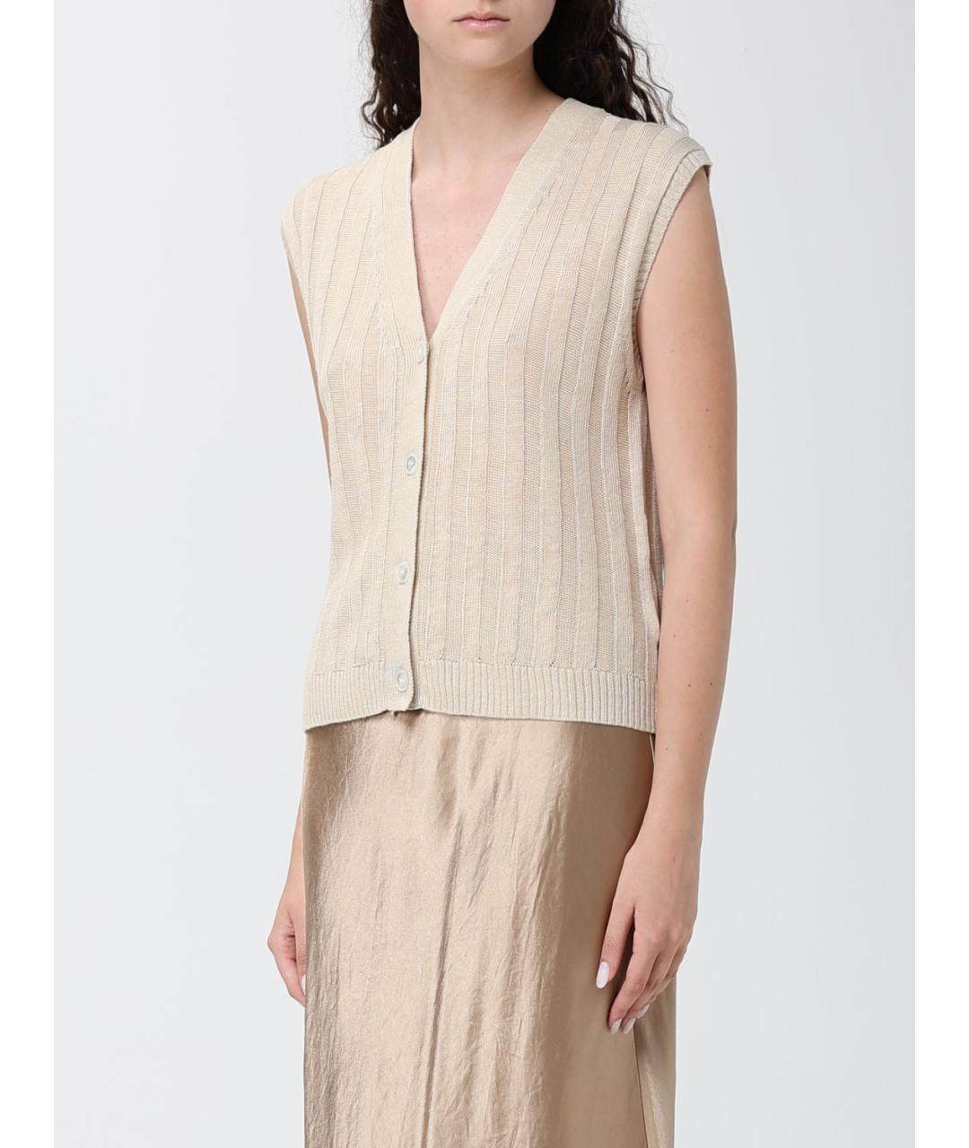 MAX MARA Белая жилетка, фото 4