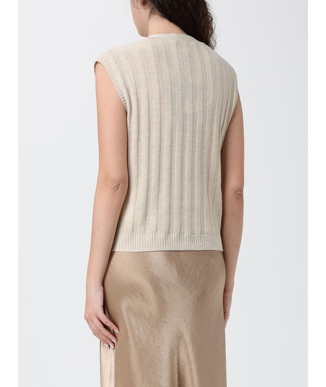 MAX MARA Белая жилетка, фото 3