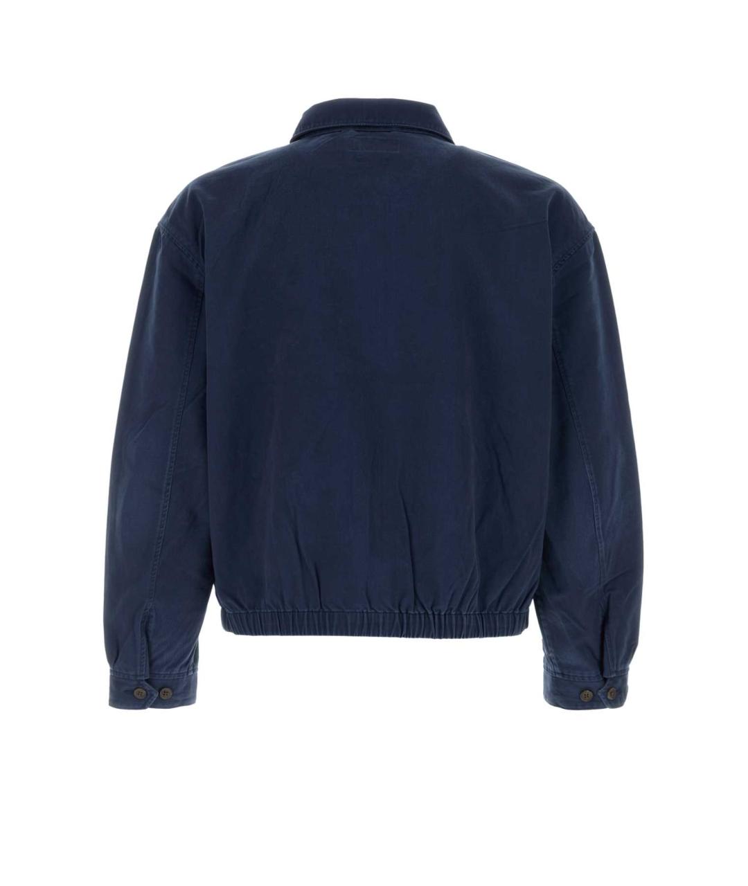 POLO RALPH LAUREN Синяя хлопковая куртка, фото 2