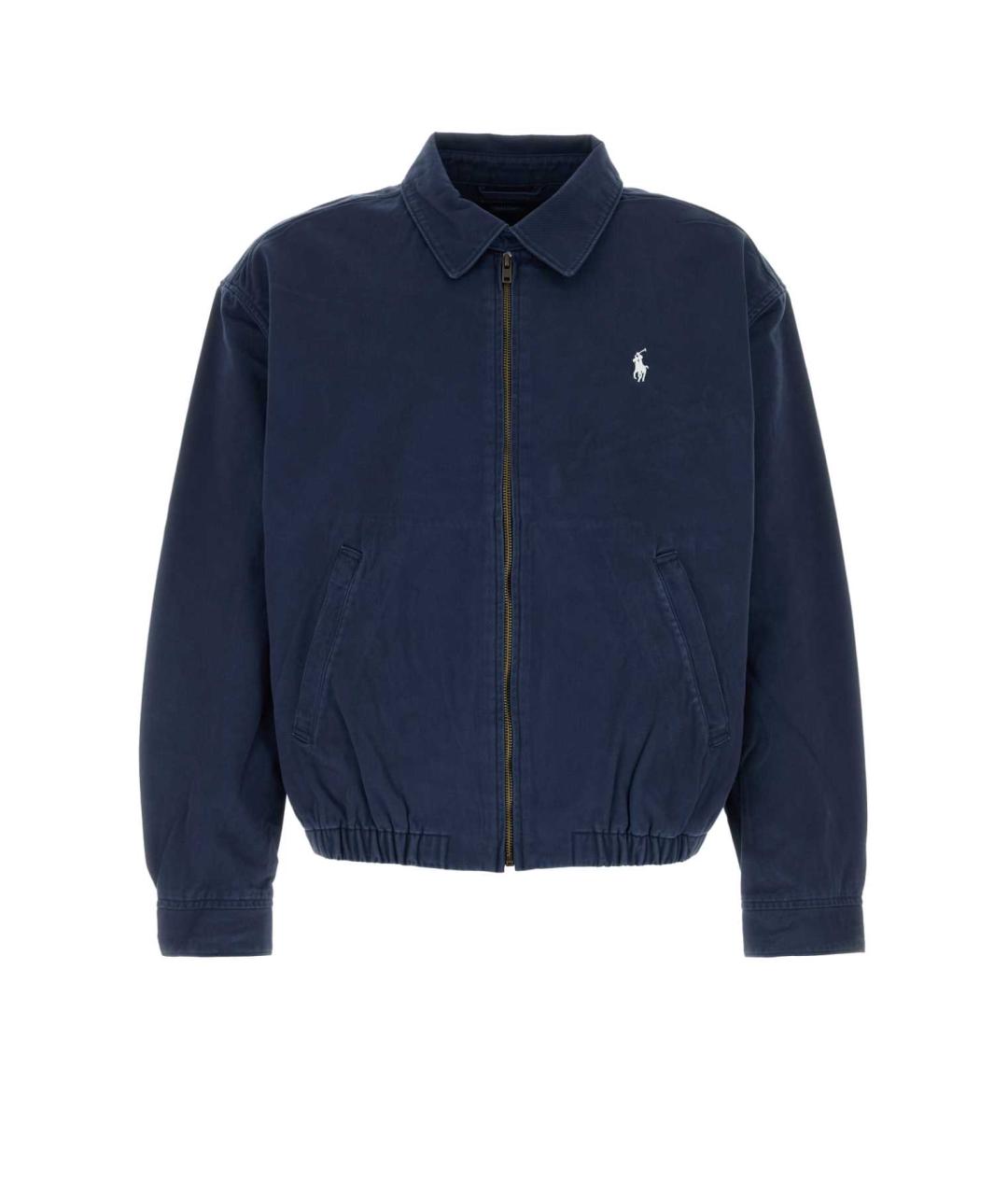 POLO RALPH LAUREN Синяя хлопковая куртка, фото 1