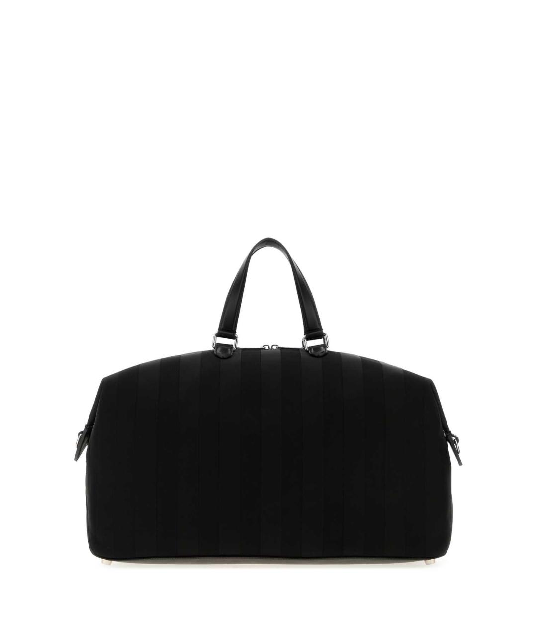 FENDI Черная тканевая сумка на плечо, фото 1